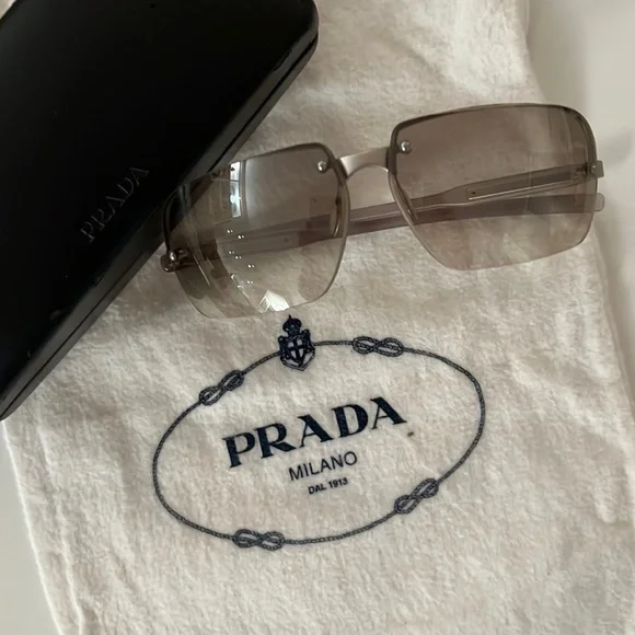 Prada | Accessories | Prada Sunglasses With Case Excellent  display picture 2